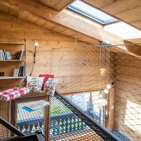 Chalet Racar Pour 4 Personnes, Centre Ville Et Vue Sur La Montagne Chamonix Exterior foto