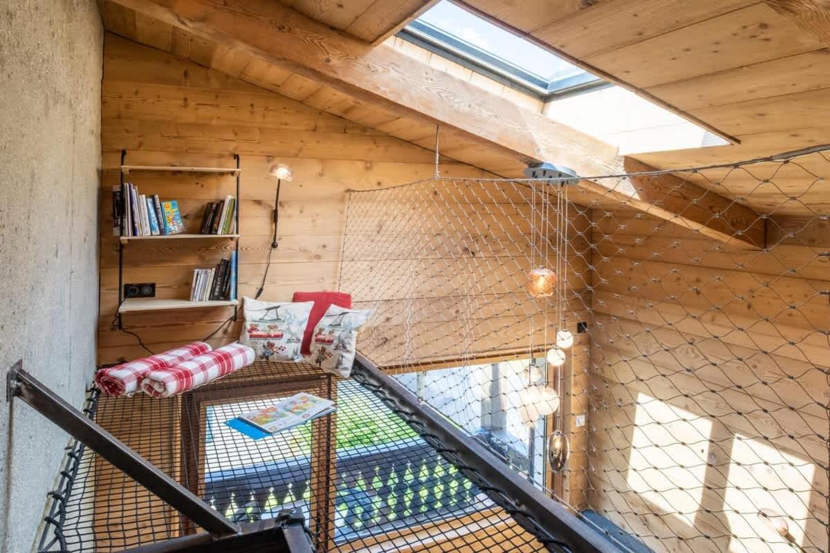 Chalet Racar Pour 4 Personnes, Centre Ville Et Vue Sur La Montagne Chamonix Exterior foto